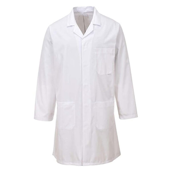 Blouse de travail professionnelle en tissu drill – Image 2