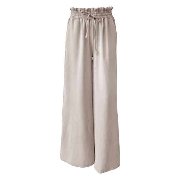 Pantalons Taille Élastiquée Femme
