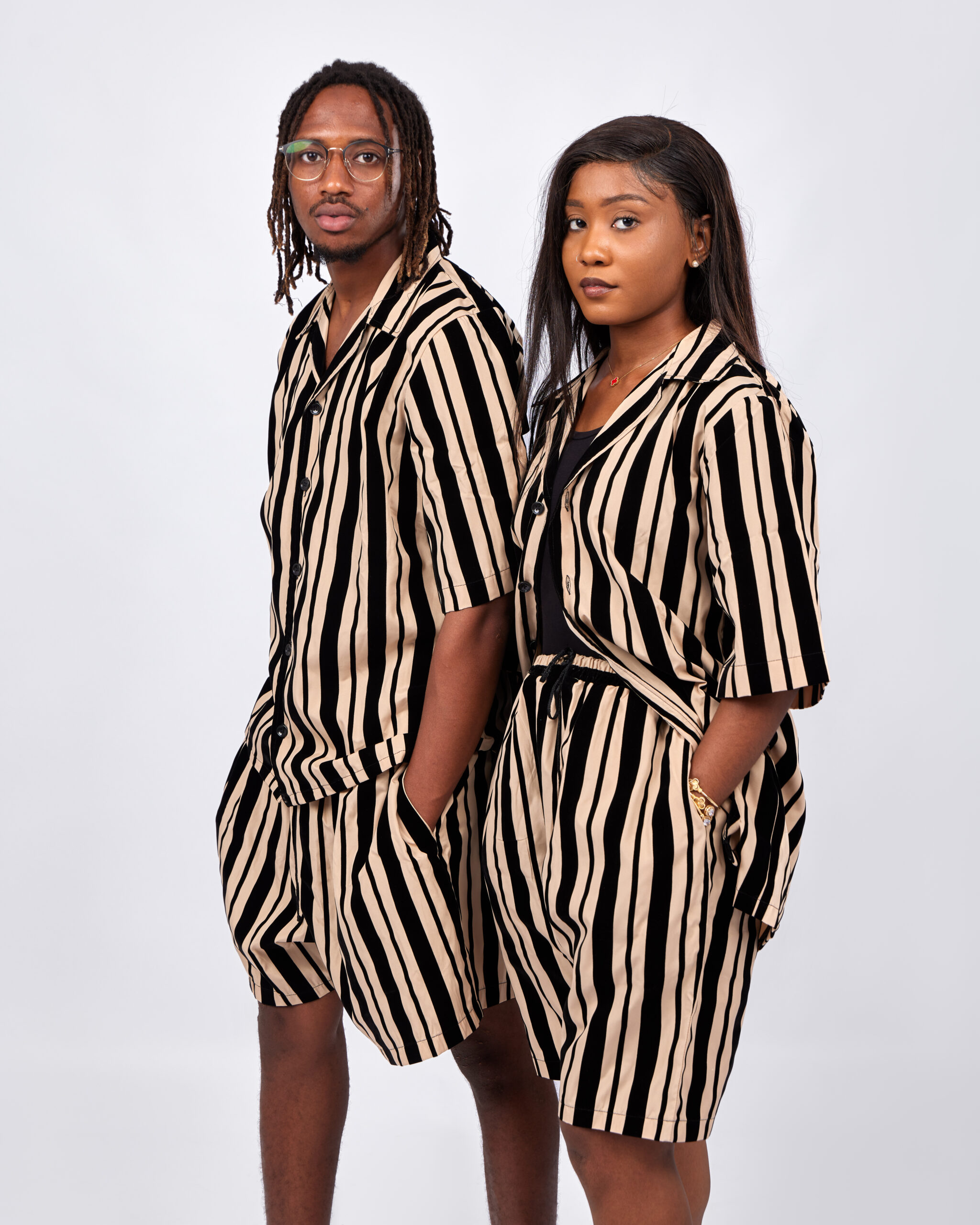 hanged assorted-color dress shirts