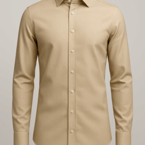 Chemise Homme Beige sable
